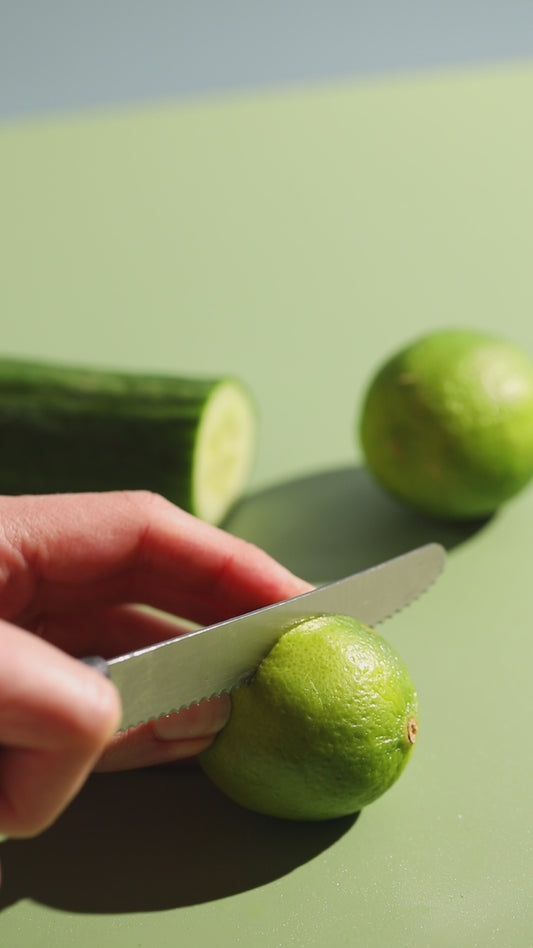 Lime Cut - Fresh Garnish B-Roll (3s, 1080p)